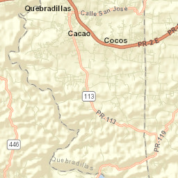 Quebradillas Municipio Street Map