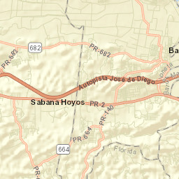 Barceloneta Street Map