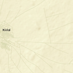 Kidal Street Map
