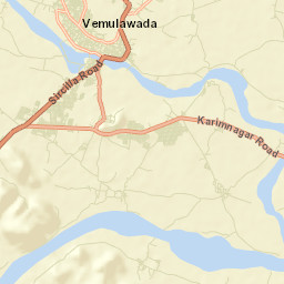 Vemalwada Street Map