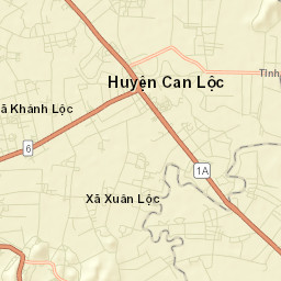 Huyện Can Lộc Street Map