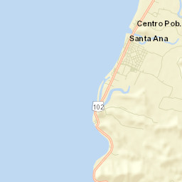 Santa Ana Street Map