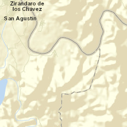 Zirándaro de los Chávez Street Map