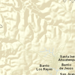 Ahuatempan Street Map