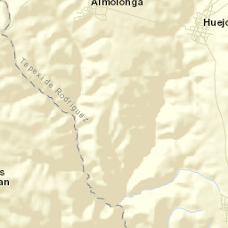 Huejonapan Street Map