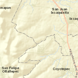 San Vicente Coyotepec Street Map