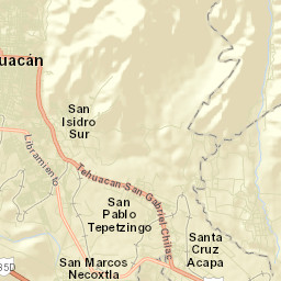 Tepetzingo Street Map