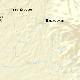 Tres Zapotes Street Map
