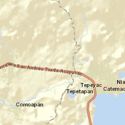 Comoapan Street Map