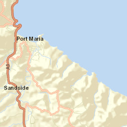 Port Maria Street Map