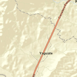 Yaguate Street Map
