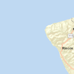 Rincón Street Map
