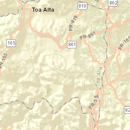 Mucarabones Street Map