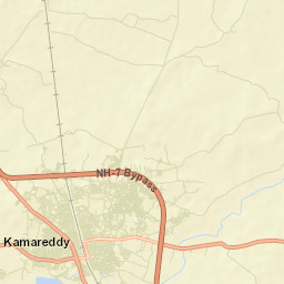 Kamareddy Street Map