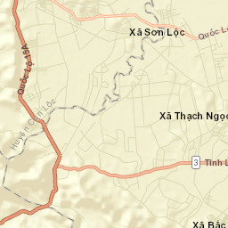 Huyện Thạch Hà Street Map