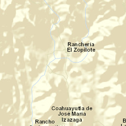 Coahuayutla de Guerrero Street Map