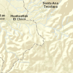 Huehuetlan el Chico Street Map