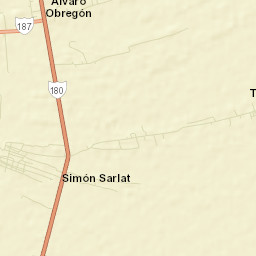 Álvaro Obregón 2da. Sección (El Lechugal) Street Map
