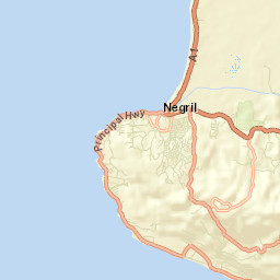 Negril Street Map