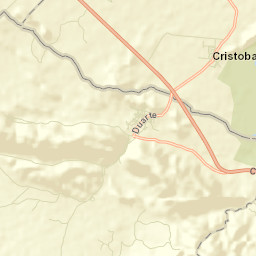Cristóbal Street Map