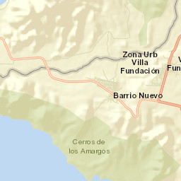 Sabana Buey Street Map