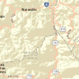 Naranjito Municipio Street Map