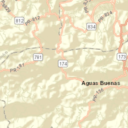 Aguas Buenas Street Map
