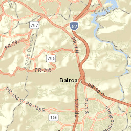 Bairoa Street Map