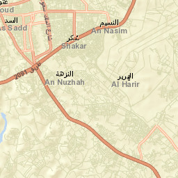 Khamis Mushait Street Map