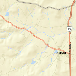 Aurad Street Map