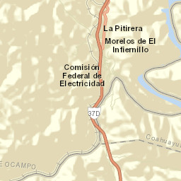 Infiernillo (Morelos de Infiernillo) Street Map