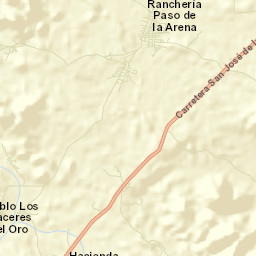 Paso de Arena Street Map