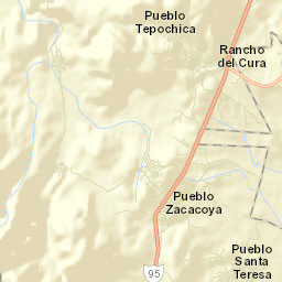 Zacacoyuca Street Map