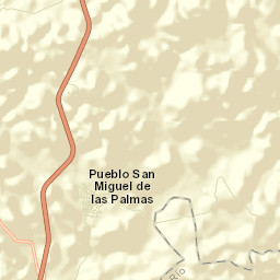 San Miguel de las Palmas Street Map