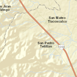 San Pedro Tetitlán Street Map