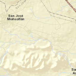 San Jerónimo Axochitlán Street Map