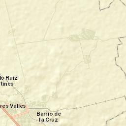 Tres Valles Street Map