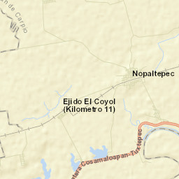 Nopaltepec Street Map