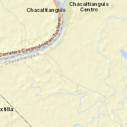 Chacaltianguis Street Map