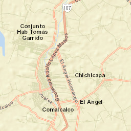 Norte 1ra. Sección (San Julián) Street Map