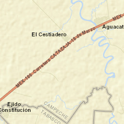 El Aguacatal Street Map