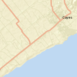 Les Cayes Street Map