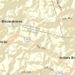 Maricao Municipio Street Map
