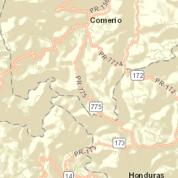 Comerío Municipio Street Map