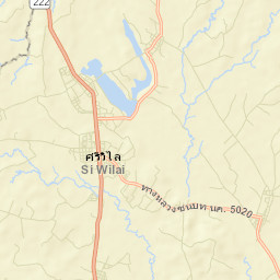 Amphoe Si Wilai Street Map