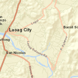 Laoag Street Map