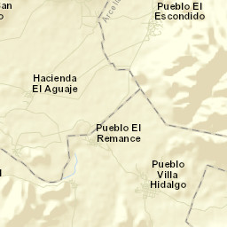 El Escondido Street Map