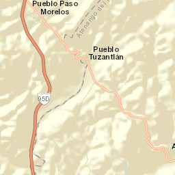 Paso Morelos Street Map