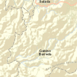 San Jerónimo Xayacatlán Street Map