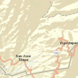 San José Tilapa Street Map